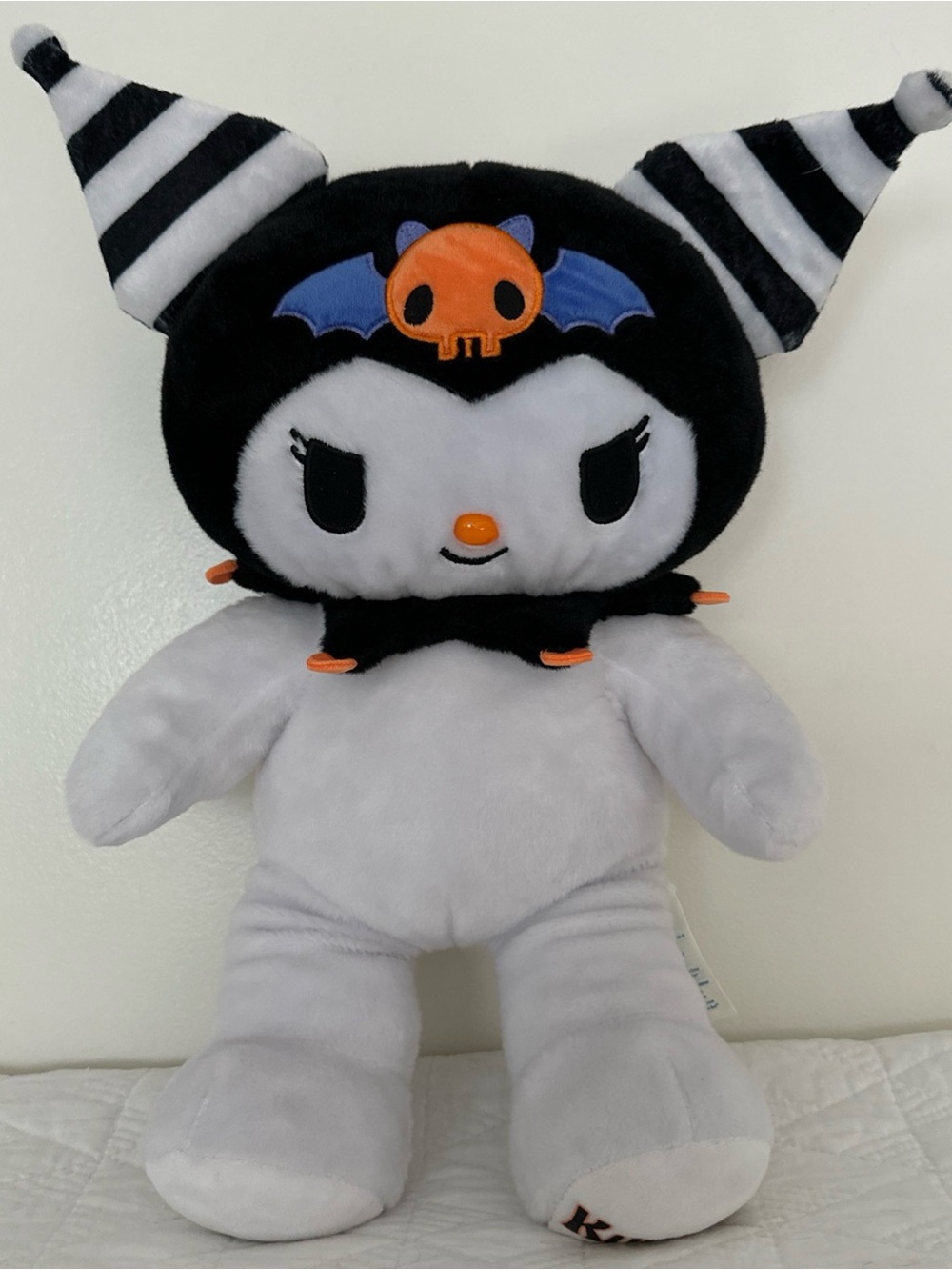 Build a Bear Spooky Bat Kuromi Halloween Plush 2024 Sanrio Tags Hello Kitty